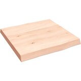 Stolna ploča 40x40x(2-4) cm od hrastovine sa živim rubom | shoptok.hr