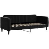 vidaXL dnevni krevet na razvlačenje crni 80 x 200 cm baršunasti | shoptok.hr