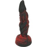 OgazR Hell Dong - gumeni groovy dildo - 20 cm (crno-crveni) | shoptok.hr
