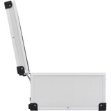 vidaXL Kutija za 80 CD-ova aluminijska ABS srebrna | shoptok.hr