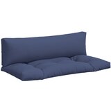  The Living Store Blazine za kavč iz palet 2 kosa mornarsko modro blago - Blazina Za Palete, (21487361) | Shoptok.si