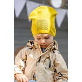 Jamiks Pamučna kapa za djecu ARAGORN boja: žuta, od tanke pletenine, pamučna