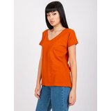 BASIC Feel Good T-shirt-RV-TS-4832.38P-dark orange | Shoptok.si