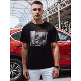 DStreet Men's T-shirt with black print cene