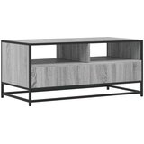  Stolić za kavu siva boja hasta 100x50x45 cm od drva i metala | shoptok.hr
