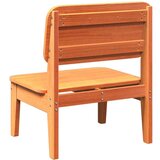  Vrtna stolica voštano smeđa 60x52 5x72 cm od masivne borovine | shoptok.hr
