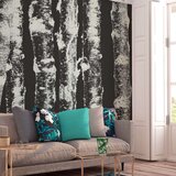  Samoljepljiva foto tapeta - Stately Birches - Second Variant 196x140 Cijene