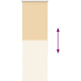 vidaXL Rolo zavjesa Blackout Bež 60x150 cm Širina tkanine 55,7 cm | shoptok.hr