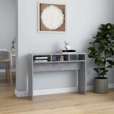  Konzolna mizica betonsko siva 105x30x80 cm iverna plošča, (20712774) | Shoptok.si