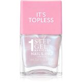 Nails Inc. It’s Topless gel lak za nokte za dugotrajni efekt nijansa Kat Baby Pink Iridescent 14 ml | shoptok.hr