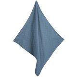 Roba Modra pletena otroška odeja iz organskega bombaža 80x80 cm Seashells – | Shoptok.si