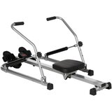 HOMCOM Zložljiv vogger s 3 stopnjami upora in digitalnim monitorjem, jeklo in ABS, 129x70x70 cm, siva in črna, (20755644) | Shoptok.si