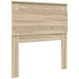 vidaXL Vzglavje z vzglavjem Sonoma hrast 75 cm Konstruiran les | Shoptok.si