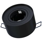 LED-LABS Stropna vgradna svetilka CLEO - črna | Shoptok.si