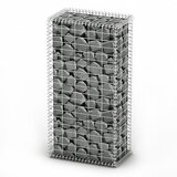 vidaXL Gabionska košara s poklopcima od pocinčane žice 100 x 50 x 30 cm Cijene