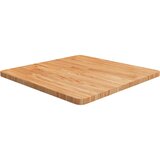  Četvrtasta stolna ploča svjetlosmeđa 60x60x2,5 cm od hrastovine | shoptok.hr