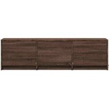 TV ormarić s LED rasvjetom Smeđi hrast 140 x 34 x 40 cm | Eponuda.com