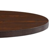 Bistro stol tamnosmeđi 80 cm MDF | shoptok.hr