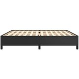  Za krevet crni 200x200 cm od umjetne kože | shoptok.hr