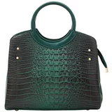 Usha Ročna torbica zelena / črna
