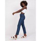 Italy Moda Trousers-DHJ-SP-5039.25P-navy blue | Shoptok.si