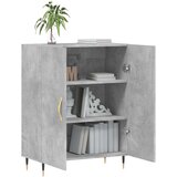  Komoda siva boja betona 69,5x34x90 cm od konstruiranog drva | Eponuda.com