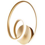 Gea Luce DIVA A ORO SPAZZOLATO -LED prigušiva zidna svetiljka 20W/230V zlatna | Eponuda.com