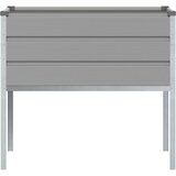  Cvetlično korito Svetlo siva 100 x 45 x 90 cm Cinkana jeklena, (5000207561) | Shoptok.si