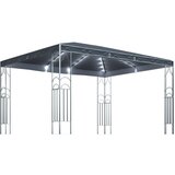 vidaXL Paviljon z LED lučkami 400x300 cm antraciten Cene