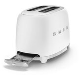 Smeg TSF01WHMEU2 - Toaster s jednim stil otvorom, kompaktni retro 50-ih, bijeli | shoptok.hr