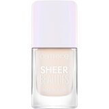 Catrice Sheer Beauties Nail Polish lak za nokte s prozirnim efektom 10.5 ml Nijansa 010 milky not guilty Cijene