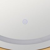 Ixia Stensko ogledalo z lučjo 60x60 cm – | Shoptok.si