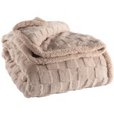 Tiseco Home Studio Bež odeja iz mikropliša 150x200 cm Rava – | Shoptok.si
