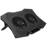 Omega laptop hladnjak Cooler OMNCP2FB dva coolera od 15cm Cene