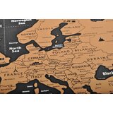  Karta svijeta na struganje Deluxe | shoptok.hr