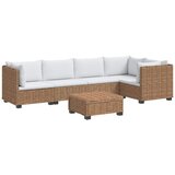  6 kom. Ratan Lounge Set s Jastucima GENDT Prirodni ratan | shoptok.hr