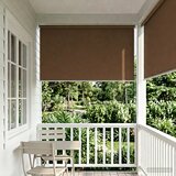  Roleta zaštita od UV zračenja Sivosmeđa 120 x 140 cm Poliester | shoptok.hr