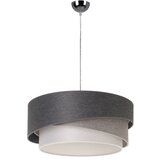  Duolla - Luster na sajli KOBO 1xE27/15W/230V, prečnik 45 cm, antracit/siva/bela | Eponuda.com