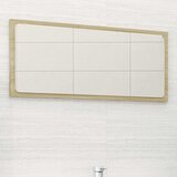  Kupaonsko ogledalo boja hrasta 80x1,5x37 cm konstruirano drvo | shoptok.hr