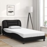  Okvir kreveta s LED-om bez madraca Hvar crni 100 x 200 cm | Eponuda.com