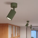 Sollux Stropna svetilka KARBON 1 olivno zelena, (5000285084) | Shoptok.si