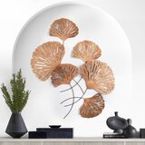 WALLXPERT Ginkgo - ACH110-3 Višenamenski Metalni Zidni Dekor | Eponuda.com