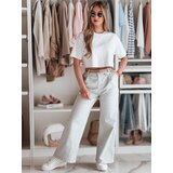 DStreet Spodnie damskie wide leg MOBISKA błękitne | shoptok.hr