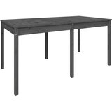  Vrtni stol sivi 159,5 x 82,5 x 76 cm od masivne borovine | Eponuda.com