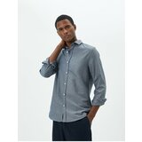 Koton Half Italian Collar Shirt Slim Fit Long Sleeve Buttoned cene