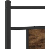  Okvir kreveta bez madraca dimljena boja hrasta 90x190 cm drveni | shoptok.hr