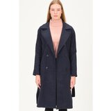 Dewberry Z6765 LADIES COAT-NAVY BLUE Cene