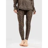 Pocket Tights Funkcijske hlace leopard