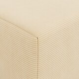 SOFA na razvlačenje Krem 200 x 70 x 10 cm Kordura tekstil | shoptok.hr