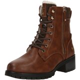 Mustang Gležnarji z vezalkami konjak | Shoptok.si